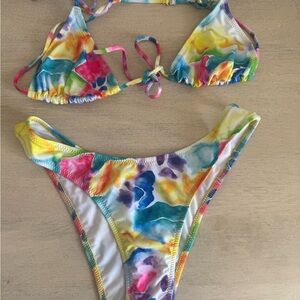 Heavy Manners Multicolor Bikini Set